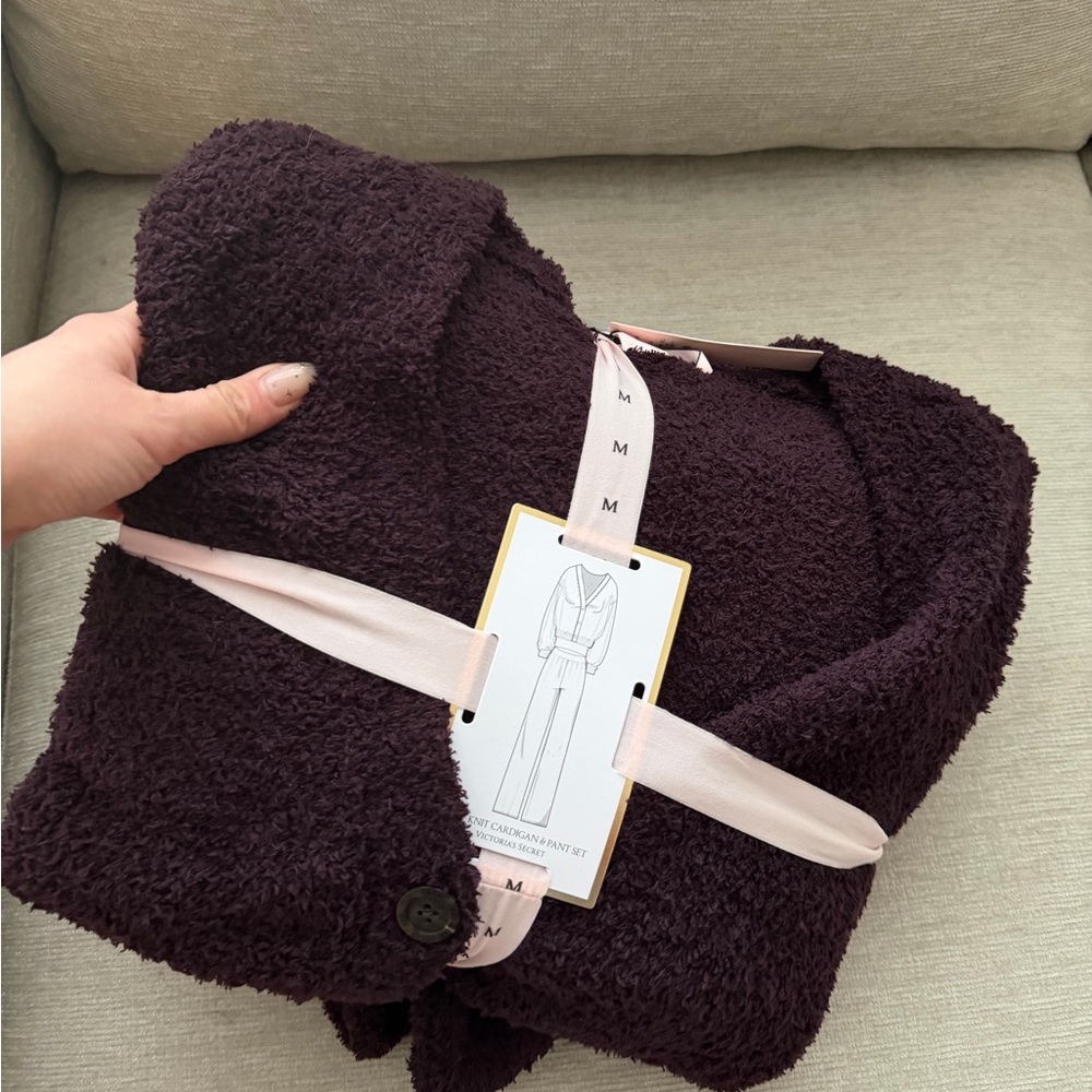 Victoria's Secret Dark Purple Cardigan
